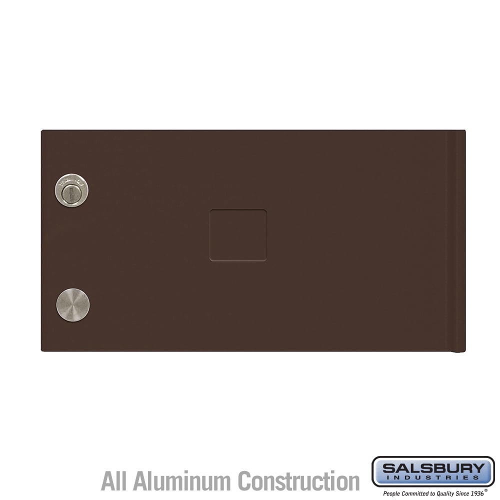 Replacement Door and Lock for Standard C Size Cluster Box Unit with 3 Keys - Bronze