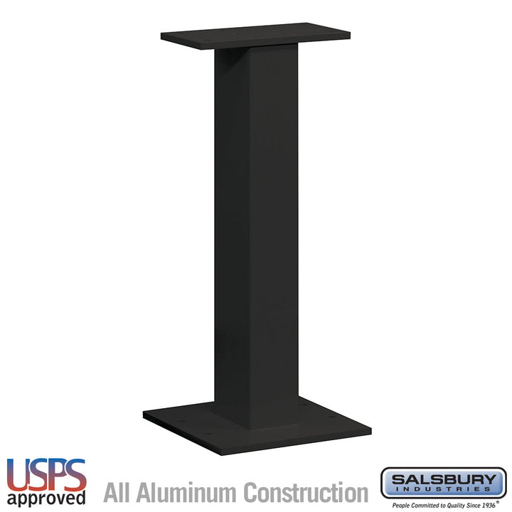 Replacement Pedestal for CBU Mailboxes in Black