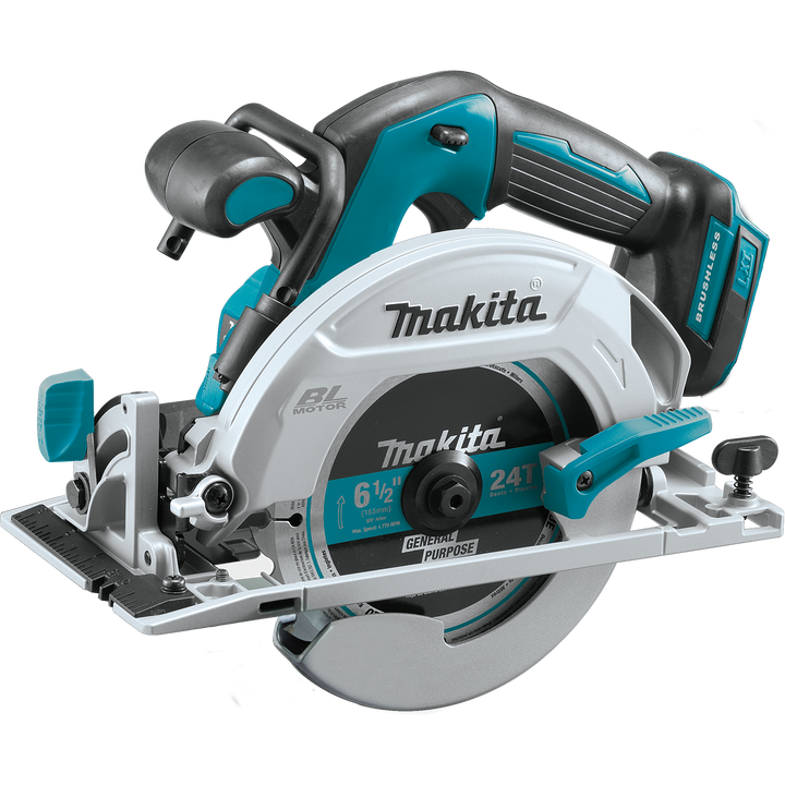 Makita 6-1/2 in. 18V LXT Brushless Cordless Circular Saw, Tool-Only + Bonus 18V LXT 5.0Ah Battery