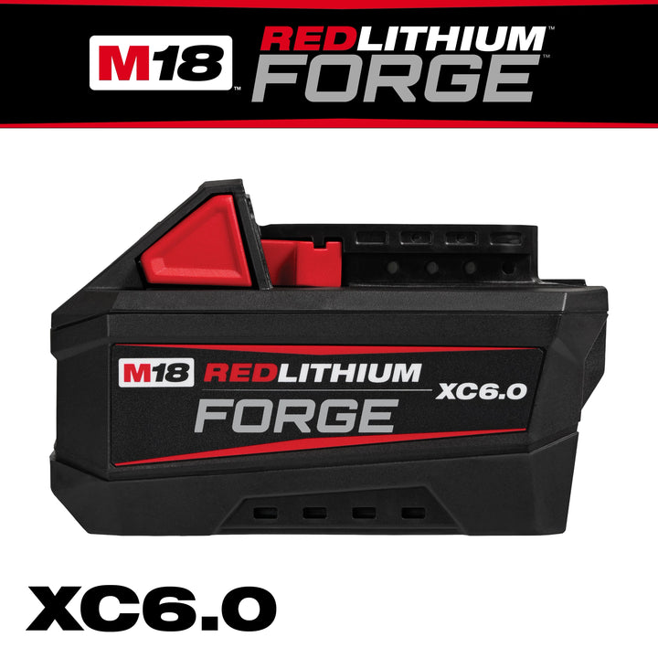 Milwaukee M18 18-Volt Lithium-Ion Battery 3-Pack: (1) High Output 6.0Ah + (2) 5.0Ah