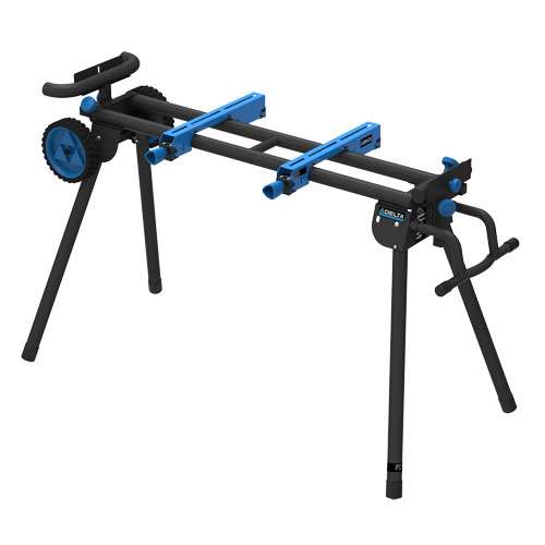 DELTA Steel Adjustable Rolling Miter Saw Stand