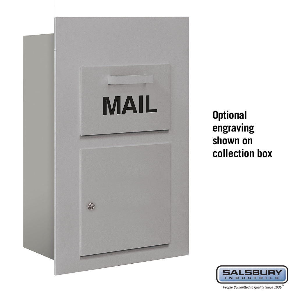 Custom Black-Filled Engraving for Aluminum Collection Unit