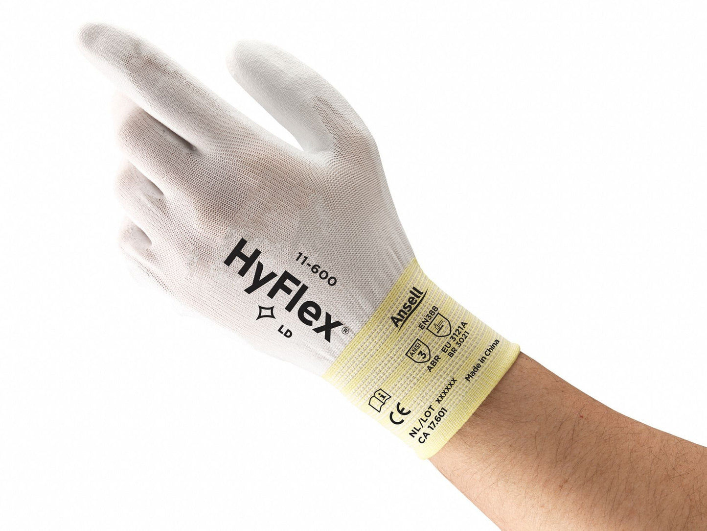 HYFLEX 11-600 Polyurethane Coated Gloves, Large (9)