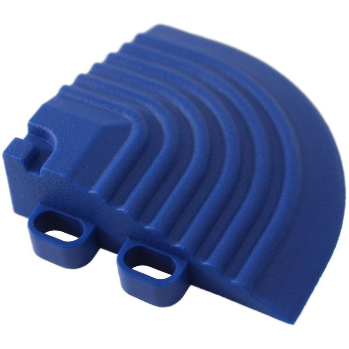 Swisstrax 2.5 in. x 2.5 in. Royal Blue Corner Edging for 15.75 in. Swisstrax Modular Tile Flooring (2-Pack)