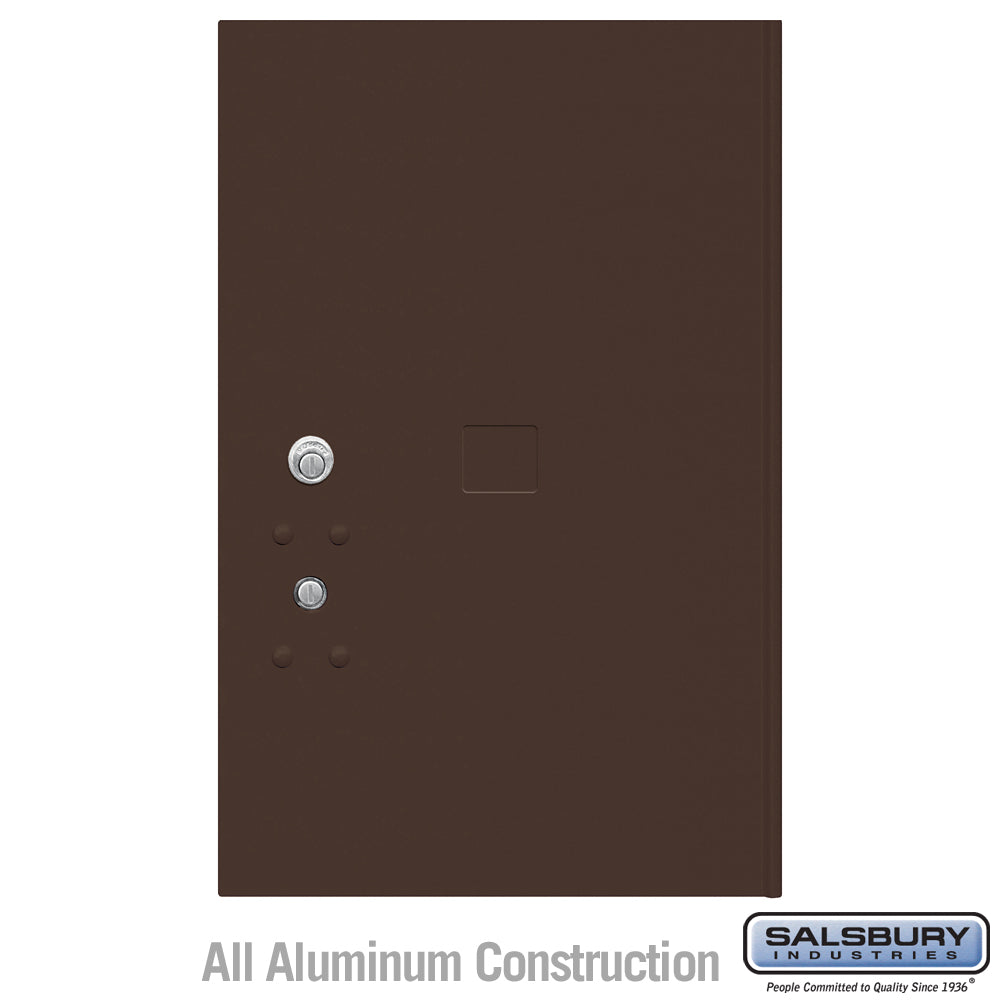 Replacement Parcel Locker Door with Tenant Lock for Standard 6 High Horizontal Parcel Locker