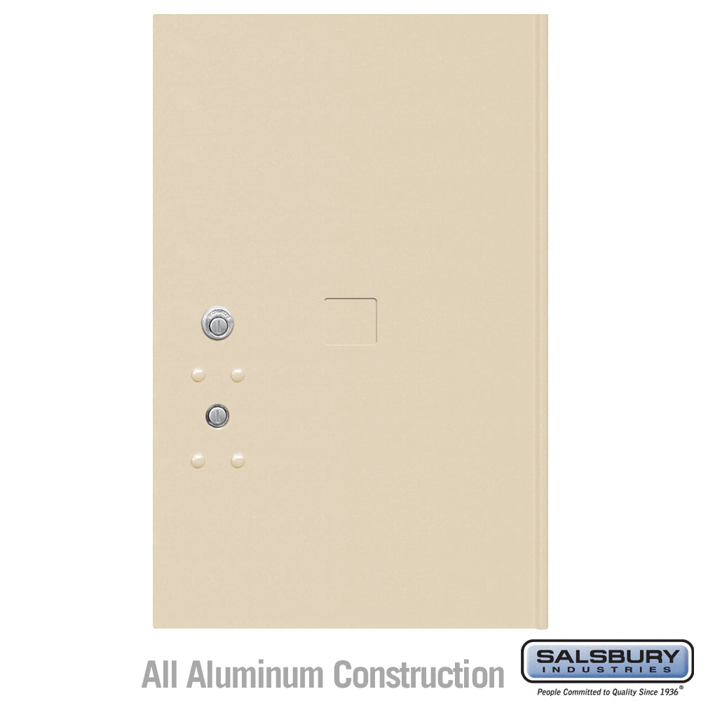 Replacement Parcel Locker Door with Tenant Lock for Standard 6 High 4C Horizontal Parcel Locker