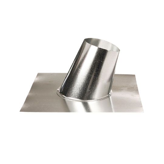 GAF MasterFlow Roof Flashing with Tapered Stack, 3 in. Diameter, 30-Gauge Mill Finish