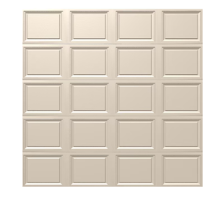 Wayne Dalton Classic Steel Model 9100 9-ft x 8-ft Insulated Almond Single Garage Door