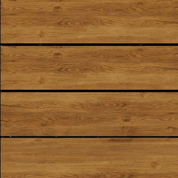 ARK DESIGN 1 ft. x 1 ft. Quick Deck Tile Outdoor Solid Pine Wood Deck Tile Primed in Natural Grain (10 sq. ft. Per Box)
