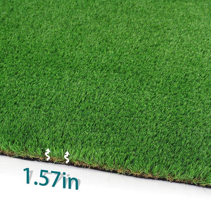 LITA Premium Landscape 13 ft. W x Cut to Length Green Artificial Grass Turf