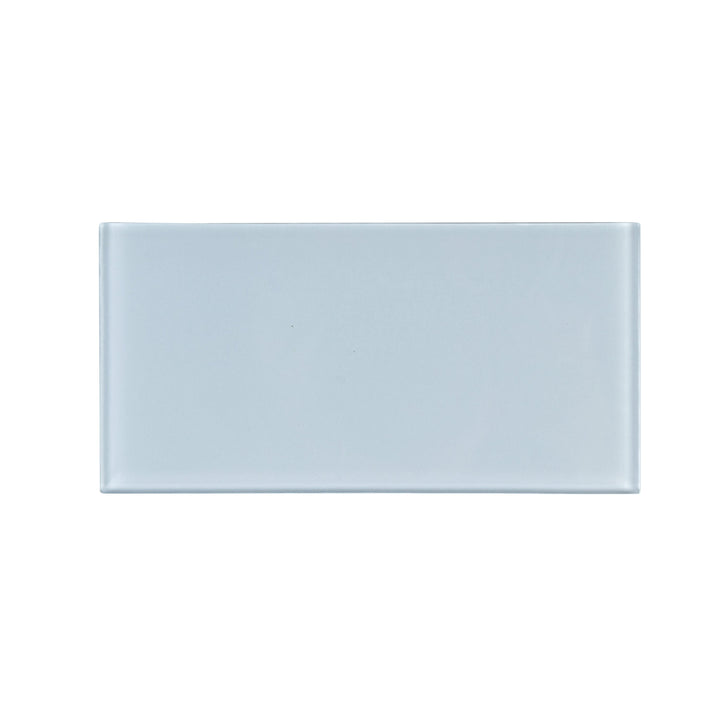 WS Tiles EZ-Tach Moonlight Gray 3-in x 6-in Polished Glass Peel and stick Wall Tile product image