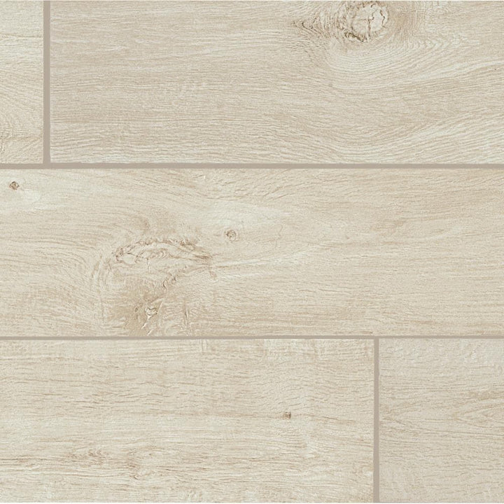 Daltile Creekwood Birch Stream 6-in x 36-in Glazed Porcelain Wood look Floor and Wall Tile product image