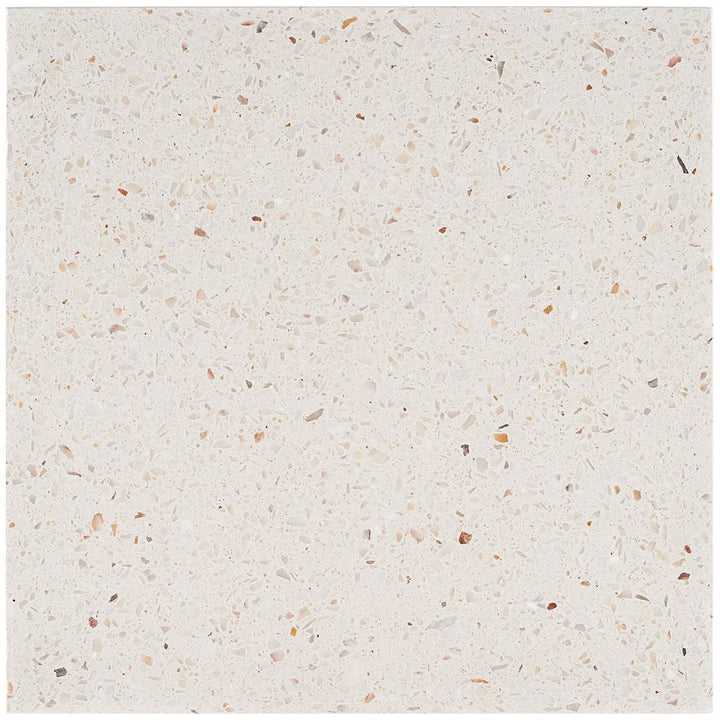 Artmore Tile Tarboro Terrazzo Ivory 16-in x 16-in Polished Cement Cement look Floor and Wall Tile product image