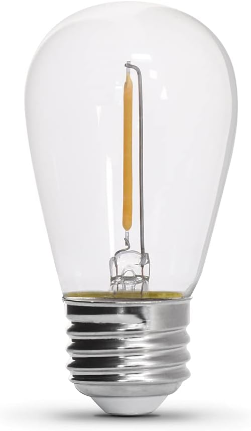 Feit Electric 48ft / 14.6m Outdoor String Lights(48 Feet)- NEW
