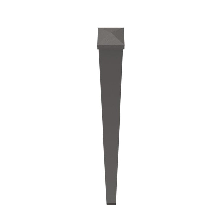 Freedom 5.5-in x 5.375-in x 5-ft Matte Bronze Aluminum Deck Post