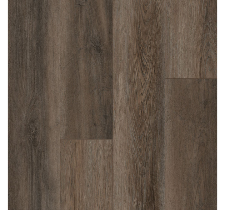 Armstrong Flooring Empower Oslo Brown 9-in Wide x 7-mm Thick Waterproof Interlocking Luxury Vinyl Plank Flooring (18.19-sq ft)