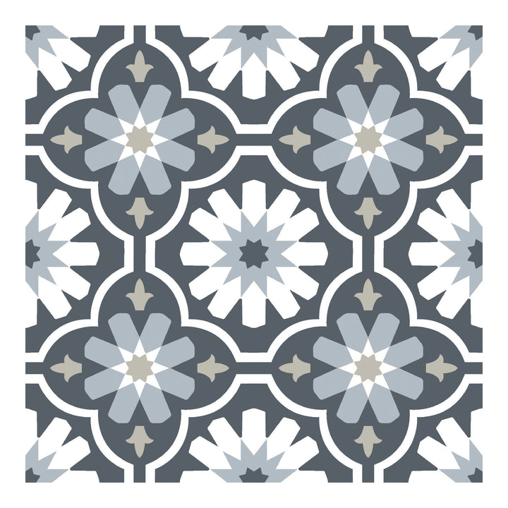 FloorPops Multicolor 12-in x 12-in Water Resistant Peel and Stick Vinyl Tile Flooring (20-sq ft)