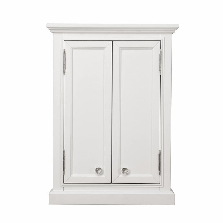 Water Creation Derby 24-in x 33-in x 8-in White Bathroom Wall Cabinet