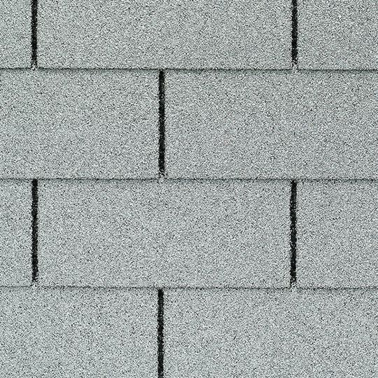 GAF Royal Sovereign 3-Tab Asphalt Shingles, White, 12 in. x 36 in., 5 in. Exposure