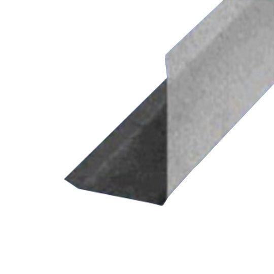 Art's Sheet Metal 4 in. x 4 in. Nosing Drip Flashing – Galvanized Steel