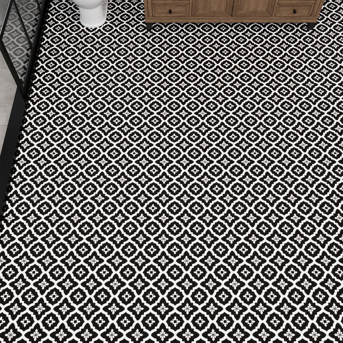 Lucida USA BaseCore Dark Venetian 12-in x 12-in Waterproof Peel-and-Stick Luxury Vinyl Tile Flooring (36-sq ft/Carton)