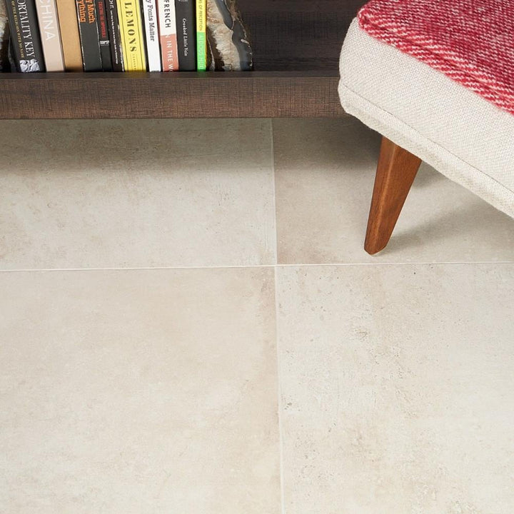Artmore Tile Midtown Sand 24-in x 48-in Matte Porcelain Cement look Floor and Wall Tile product image