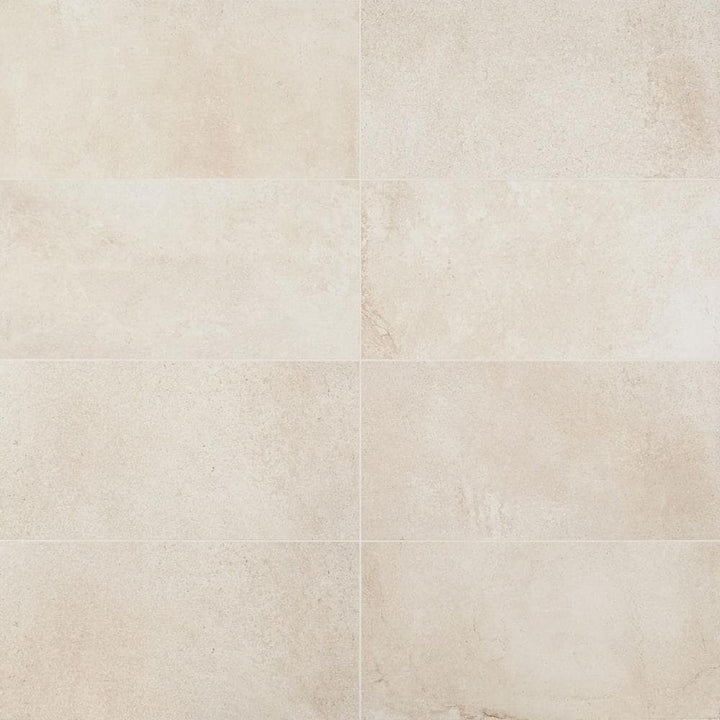 Artmore Tile Midtown Sand 12-in x 24-in Matte Porcelain Cement look Floor and Wall Tile product image
