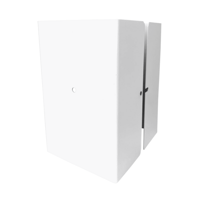 Fence Armor Pro Protection Post Guard 3.5-in Powder Coated White Galvanized Steel Bracket For Multiple Fence Types