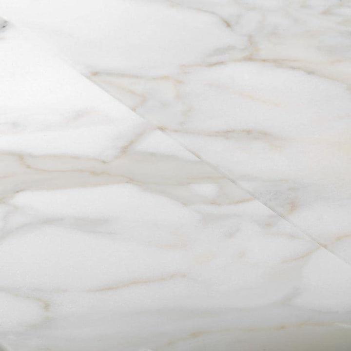 Apollo Tile White 4-in x 12-in Honed Natural Stone Marble Mixed Pattern Floor and Wall Tile (5-sq. ft/ Carton)