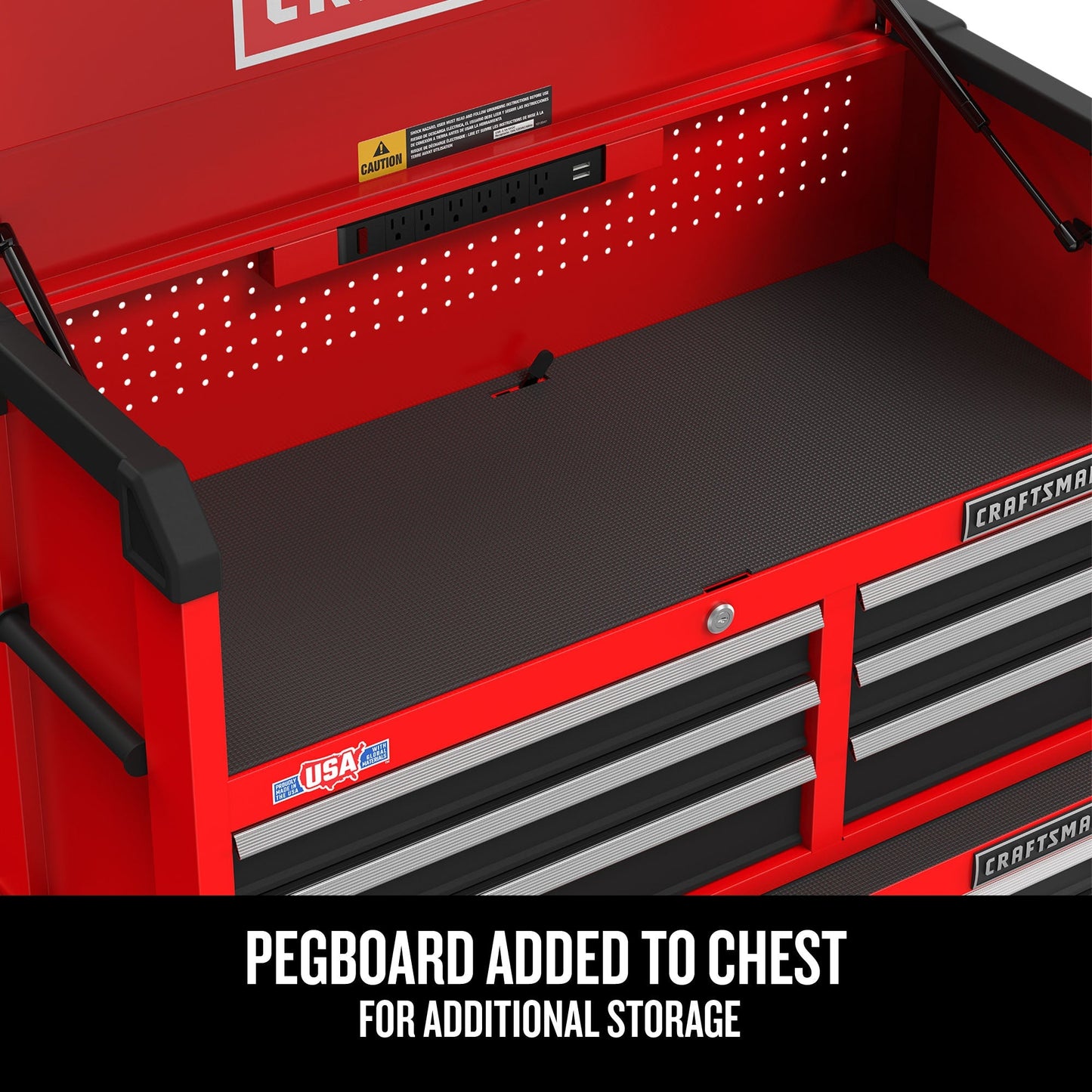 CRAFTSMAN 2000 Series 6-Drawer Steel Tool Chest, Red, 41-Inches Wide