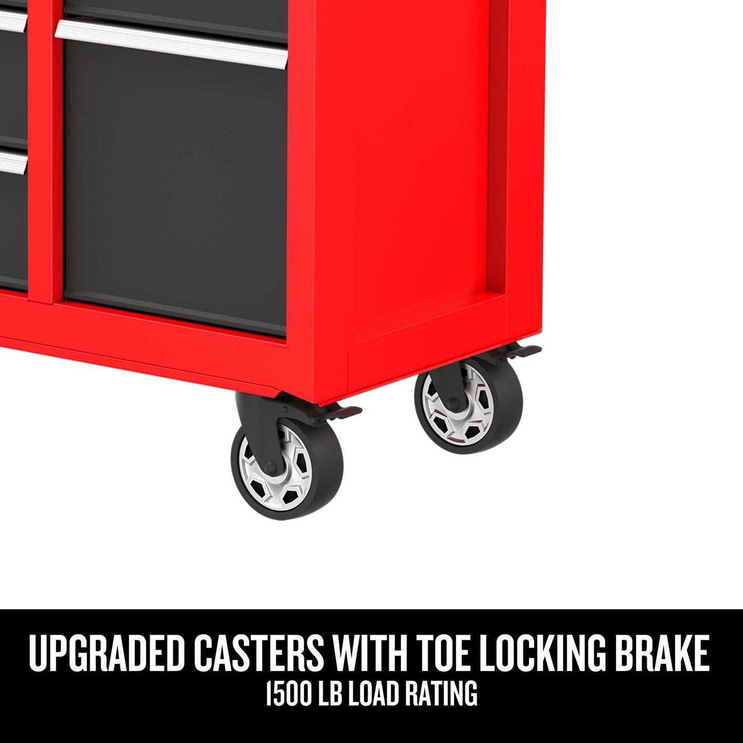 CRAFTSMAN 2000 Series 41-Inch 10-Drawer Steel Rolling Tool Cabinet - Red