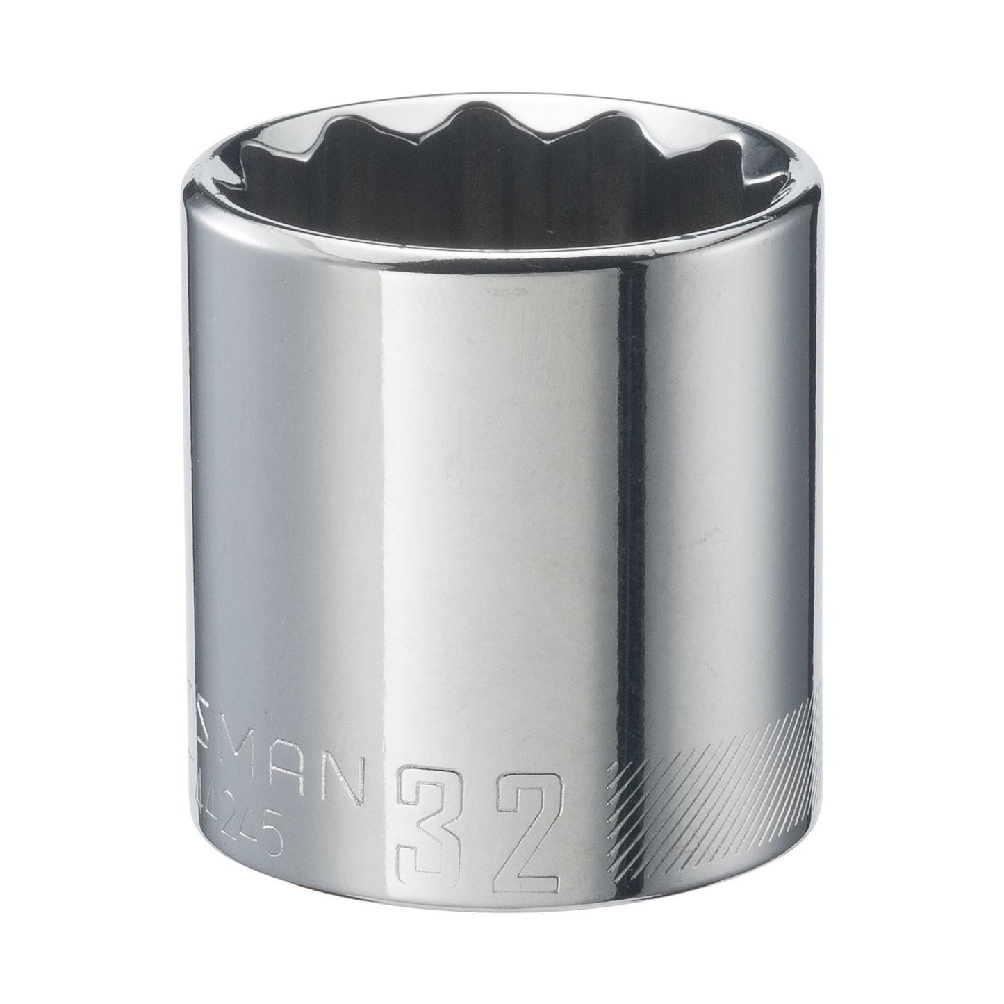 Craftsman 32mm Metric 12-Point Shallow Socket, 1/2-inch Drive