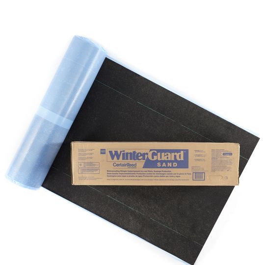 CertainTeed Roofing WinterGuard Granular Waterproofing Shingle Underlayment, 2 SQ Roll, 3' x 65' (195 sq ft)