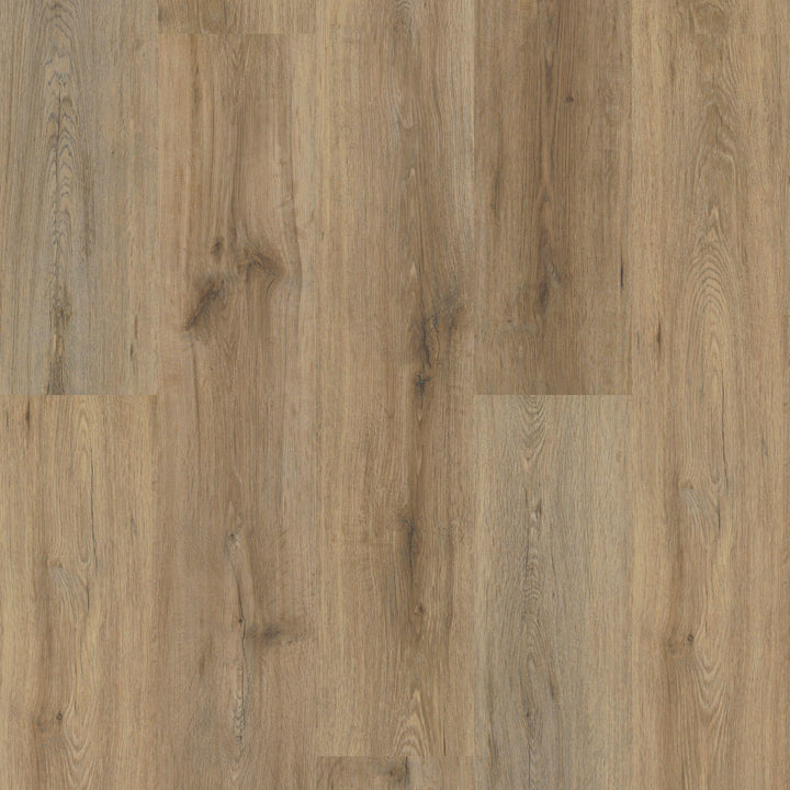 Shaw Floors Shaw Newcastle Palatial Brown 12-mil x 7-in W x 48-in L Waterproof Interlocking Luxury Vinyl Plank Flooring (18.67-sq ft/ Carton)