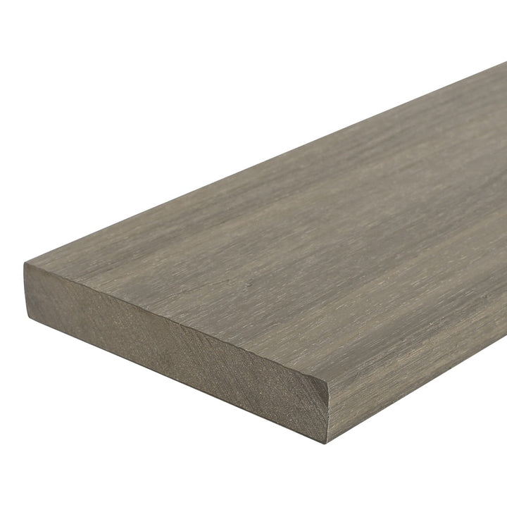 NewTechWood Cortes Solid Board 1-in x 6-in x 8-ft Roman Antique Square Composite Deck Board (10-Pack)