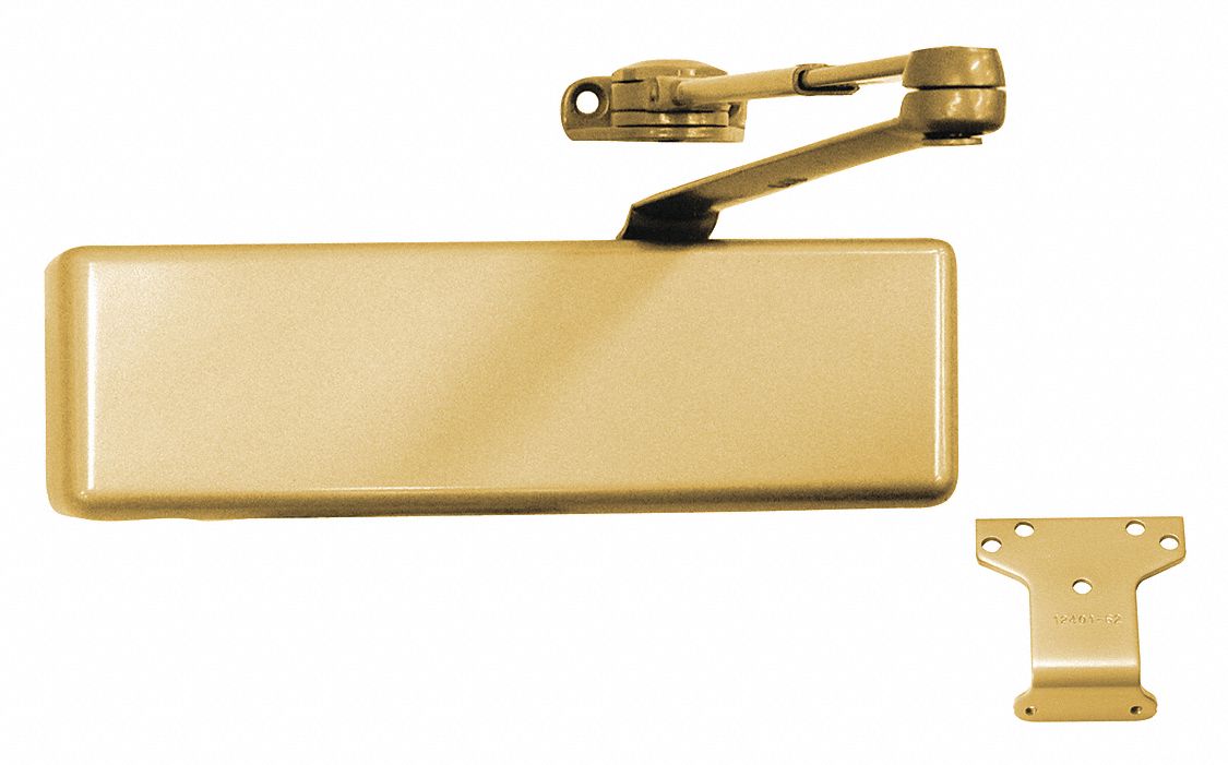 LCN Heavy-Duty Parallel-Mount Door Closer - Bronze Finish, Grade 1