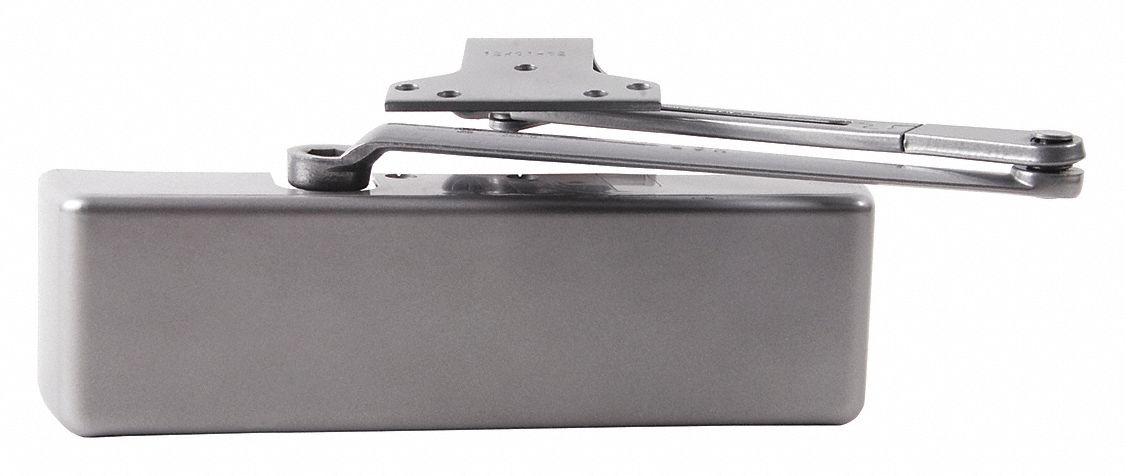 LCN Grade 1 Heavy Duty Door Closer - Aluminum, Adjustable Mounts, Parallel/Standard
