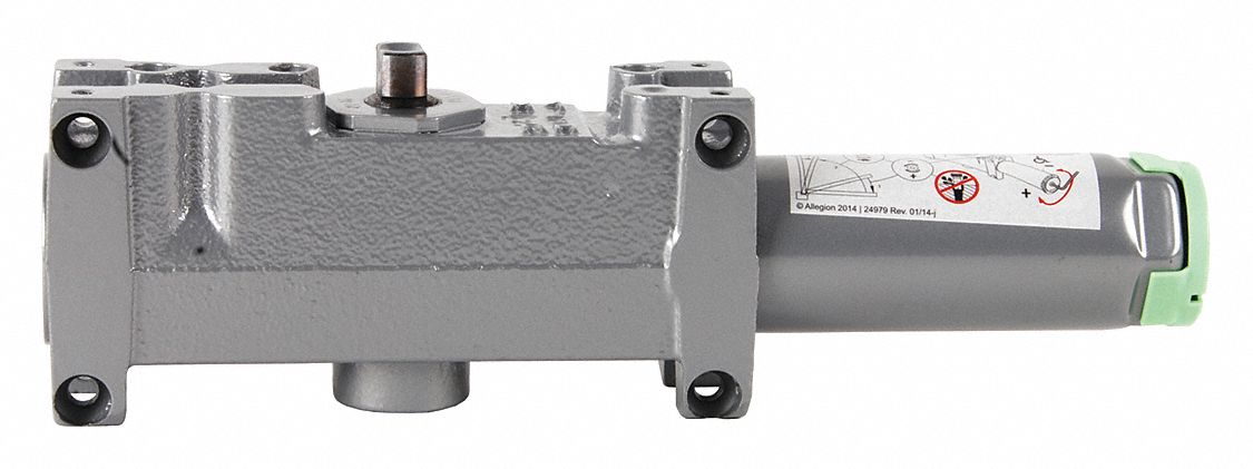 LCN Cylinder Assembly for 4110T Series Door Closers - Aluminum Finish