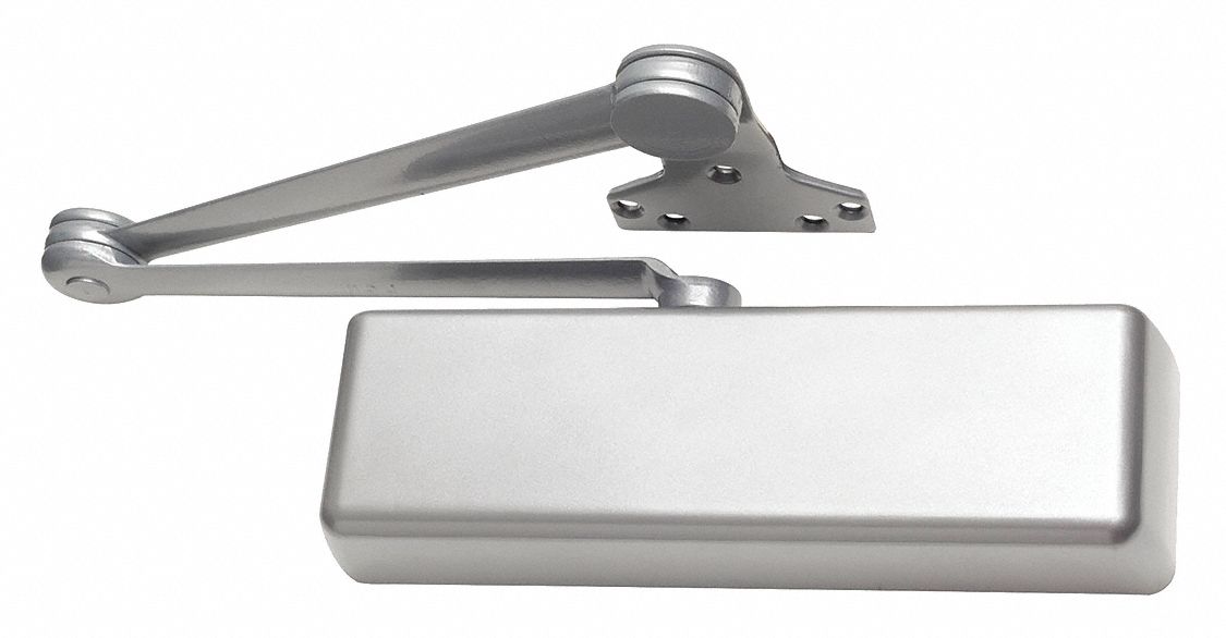 LCN Heavy Duty Parallel Mount Door Closer, Aluminum, Grade 1