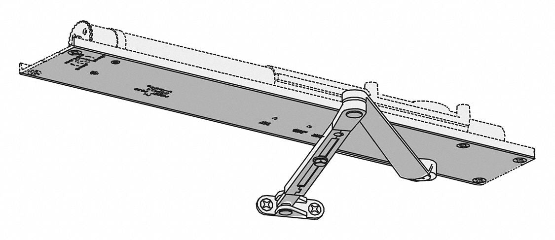 LCN Concealed Heavy Duty Door Closer - Aluminum