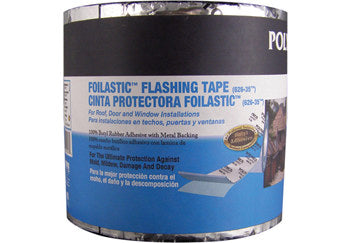 Polyken Foilastic 626-35 Aluminum Flashing Tape, Silver, 9 in x 50 ft (35 mil)