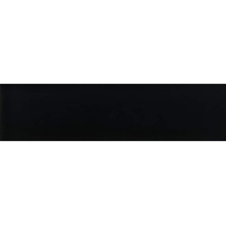 Apollo Tile Colorway Black 3-in x 12-in Glossy Glass Brick look Wall Tile product image