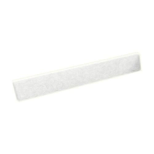 SWAN 3-in H x 21-in L White Solid Surface Bathroom Side Splash