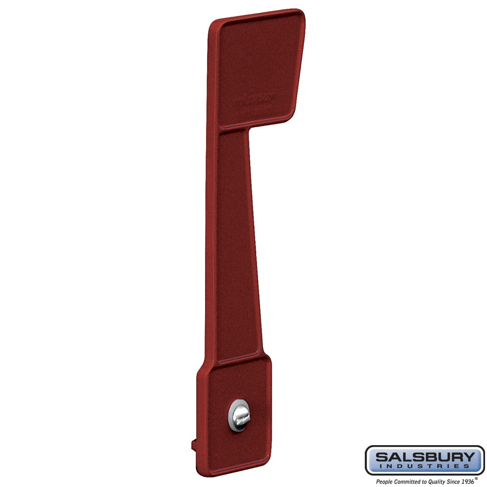 Replacement Flag for Deluxe Rural Mailbox - Burgundy