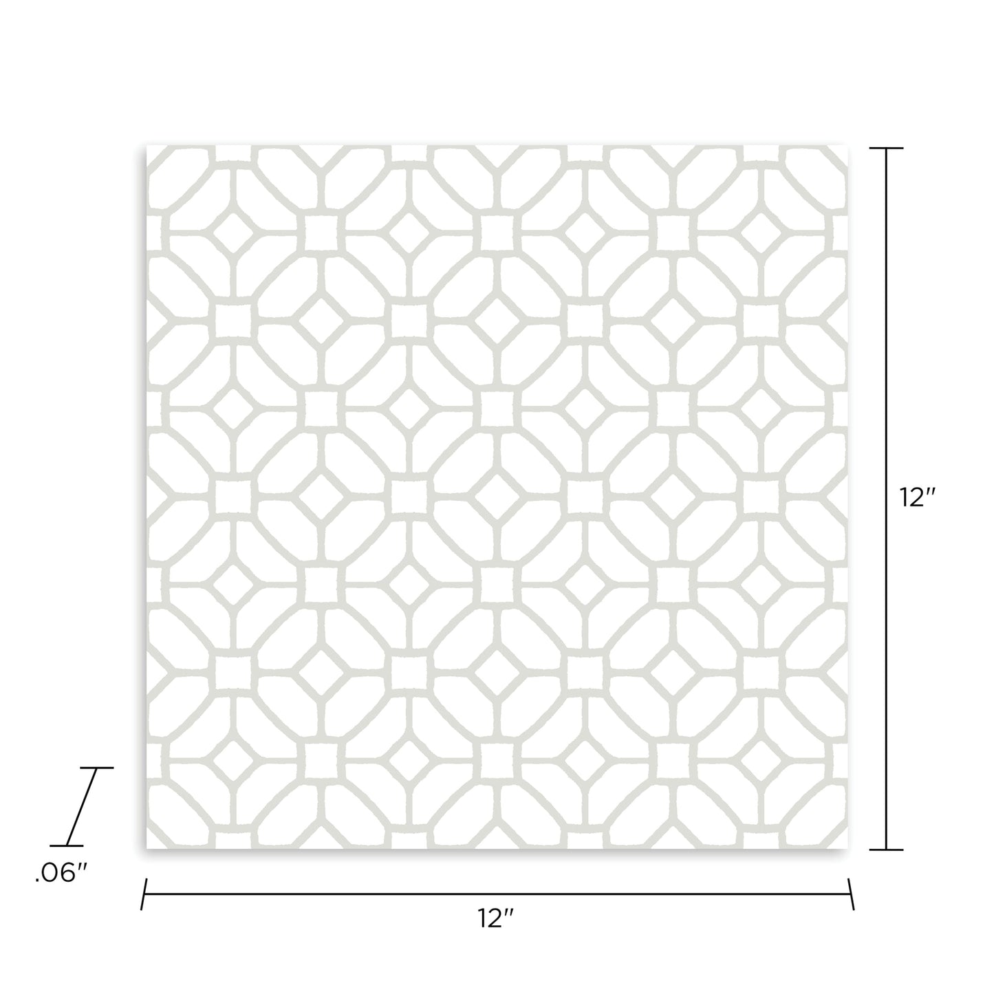 FloorPops White 12-in x 12-in Water Resistant Peel and Stick Vinyl Tile Flooring (20-sq ft)