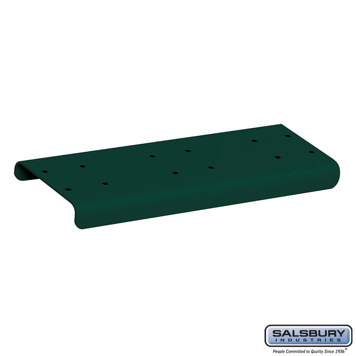 2-Wide Mailbox Spreader for Rural Mailboxes, Green