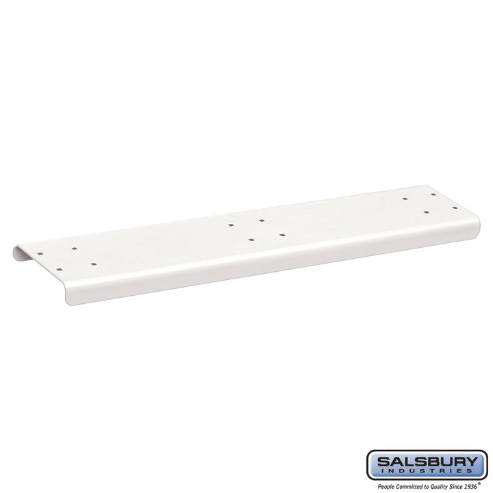 3-Wide Mailbox Spreader for Rural and Townhouse Mailboxes - White