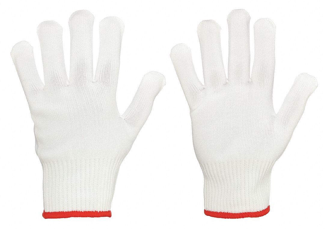 CONDOR Knit Gloves - Full Finger Nylon, Uncoated (Size S) - 12 Pack