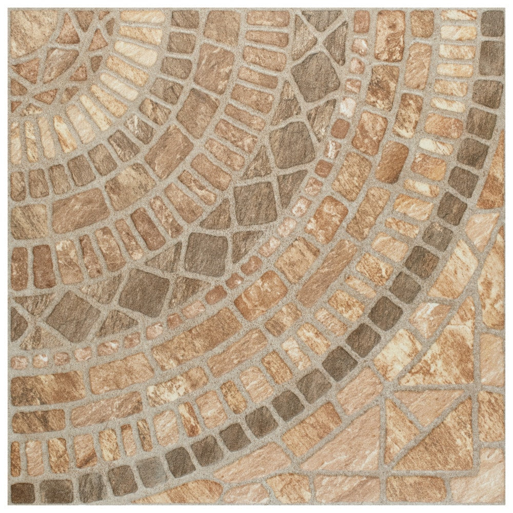 Affinity Tile Terra Beige 18-in x 18-in Matte Ceramic Floor and Wall Tile product image
