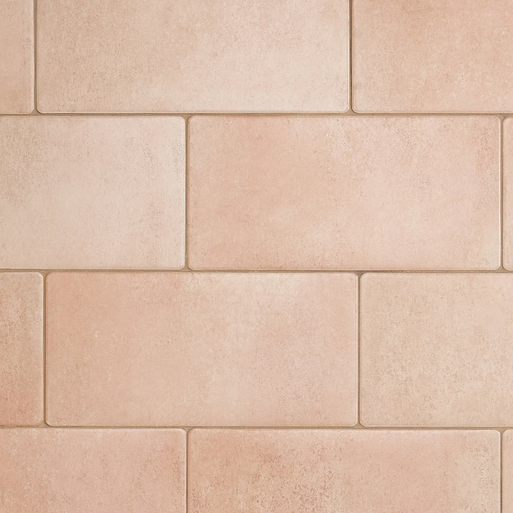 Artmore Tile Castile Clay 6-in x 14-in Matte Porcelain Brick look Floor and Wall Tile product image